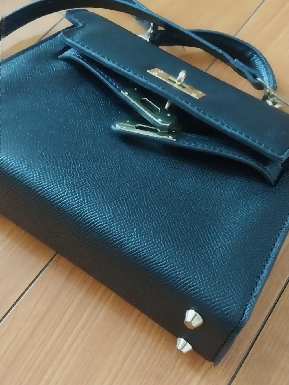 BRAND NEW NEVER WORN Structured Top-Handle Shoulder Handbag Bag + Xtra Long Stra
